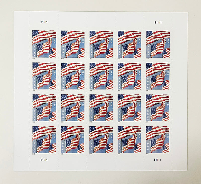 (2022) USPS American Flag Forever Stamps