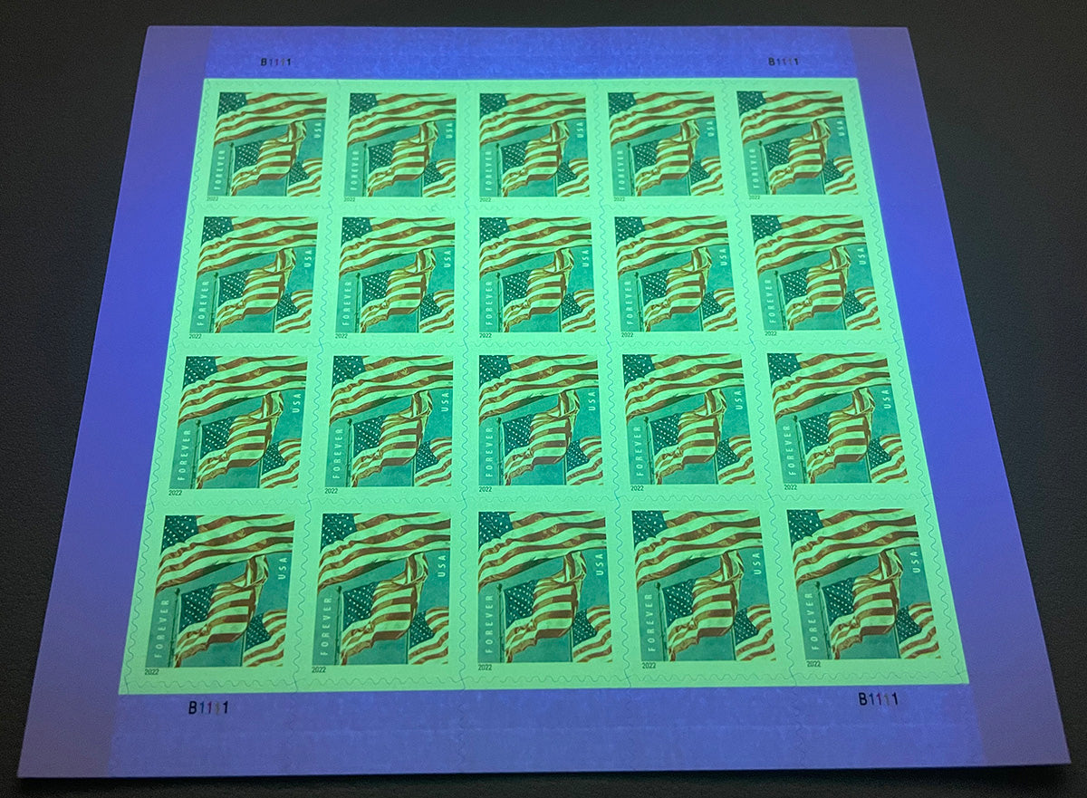 (2022) USPS Forever American Flag Stamps Rolls