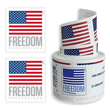 2023 US Flags Freedom Booklets Rolls