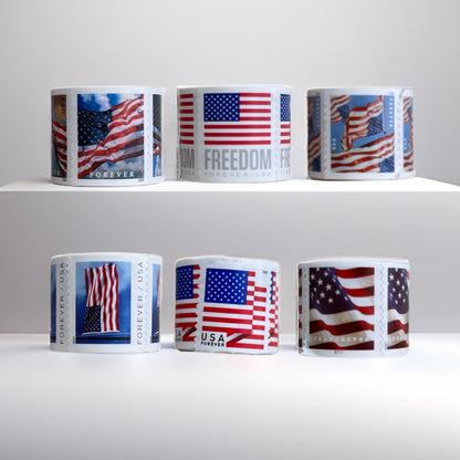 🇺🇸✨ Limited Stock! Flag Stamps + Envelopes Set ✉️ Perfect for Small Biz & Weddings → Shop Now