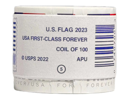 2024 US Flags Freedom Booklets Rolls