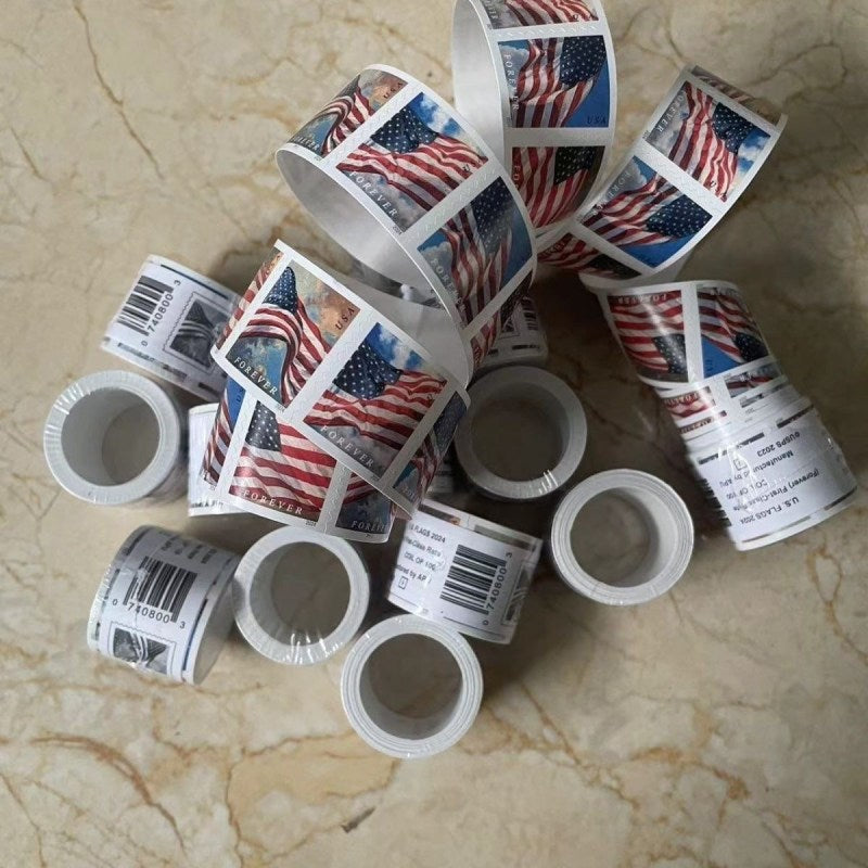 2025 US Flags Freedom Booklets Rolls